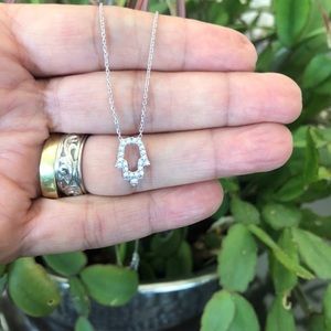 KHAMSA / HAMSA Sterling Silver Adjustable Necklace